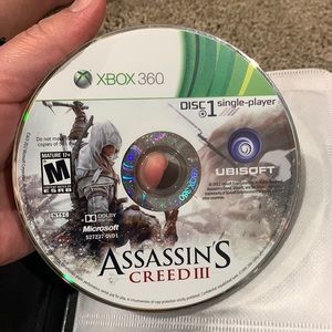 Xbox 360 Assassin‘s Creed III Game